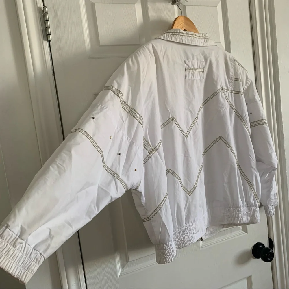 Vintage 80s Western Bomber Style Windbreaker Jacket - Picture 11 of 16